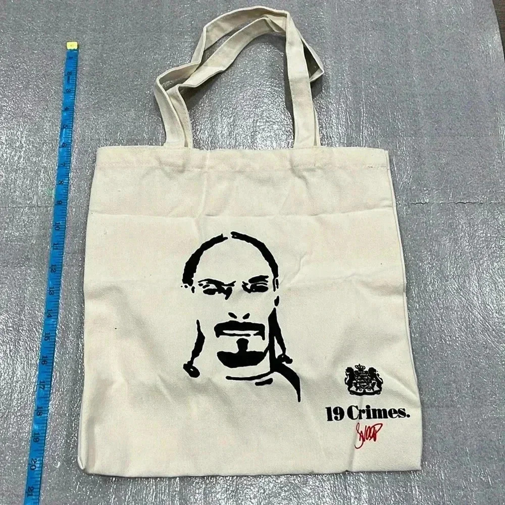 19 Crimes Martha Stewart Snoop Dog  Limited Edition Canvas Tote Bag. NWOT - Picture 2 of 4